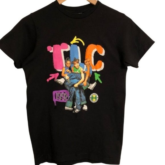 Cross Colours TLC 1992 Shirt (Reprinted 2016) - XS - Picture 2 of 10